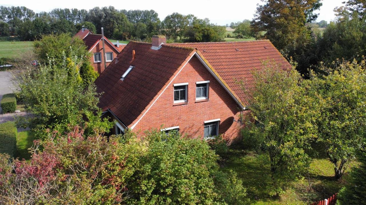 Villa Haus Flieder Krummhörn Exterior foto